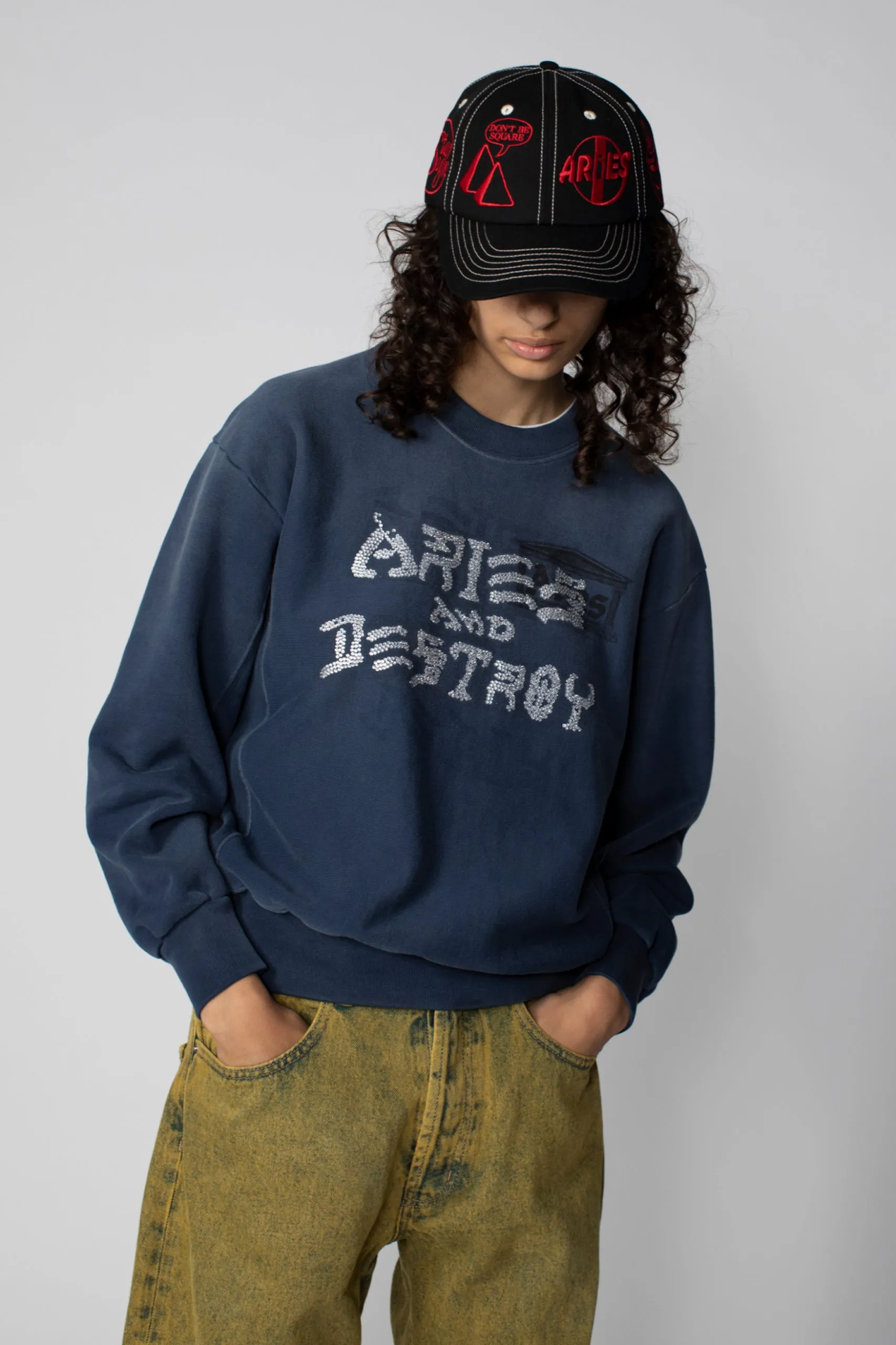 Aged Aries and Destroy Diamante Sweatshirt