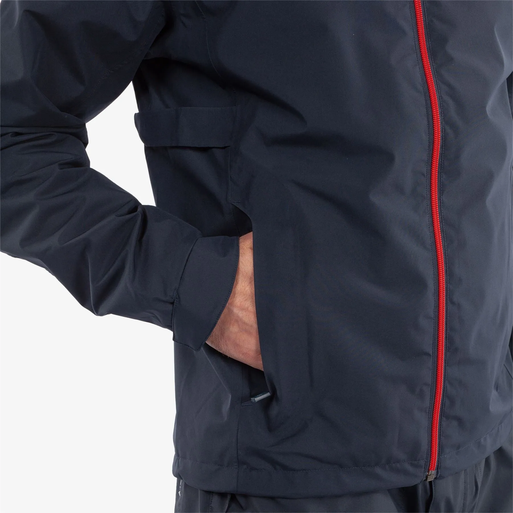 Anton GORE-TEX Waterproof Jacket Navy/Red - 2024