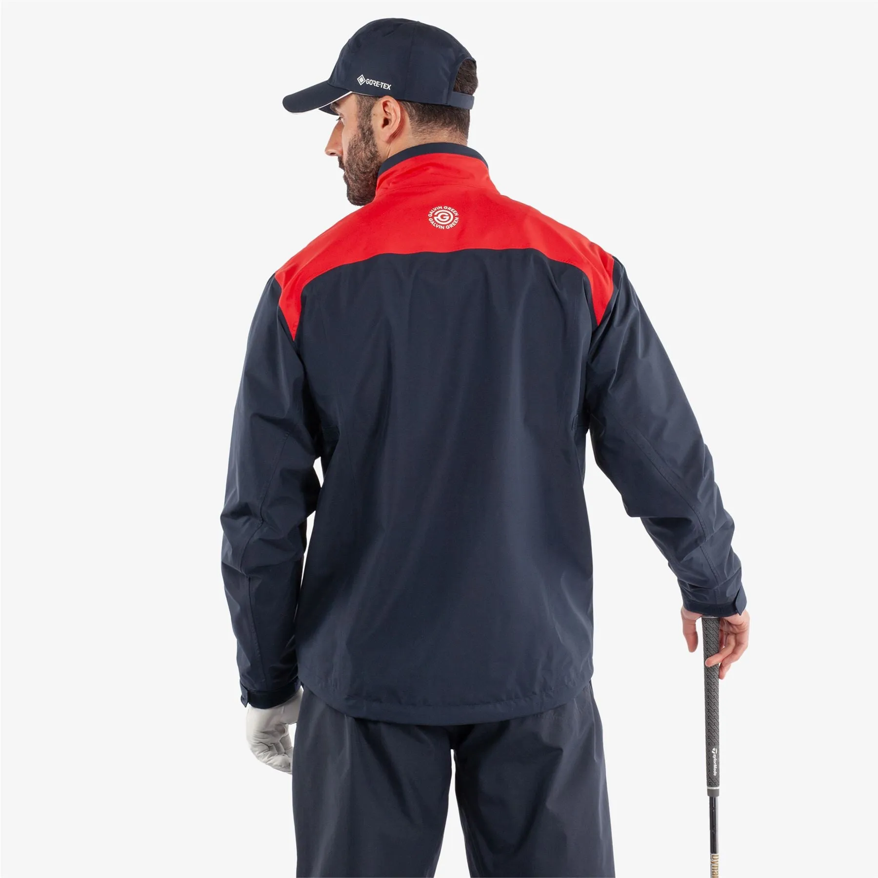 Anton GORE-TEX Waterproof Jacket Navy/Red - 2024