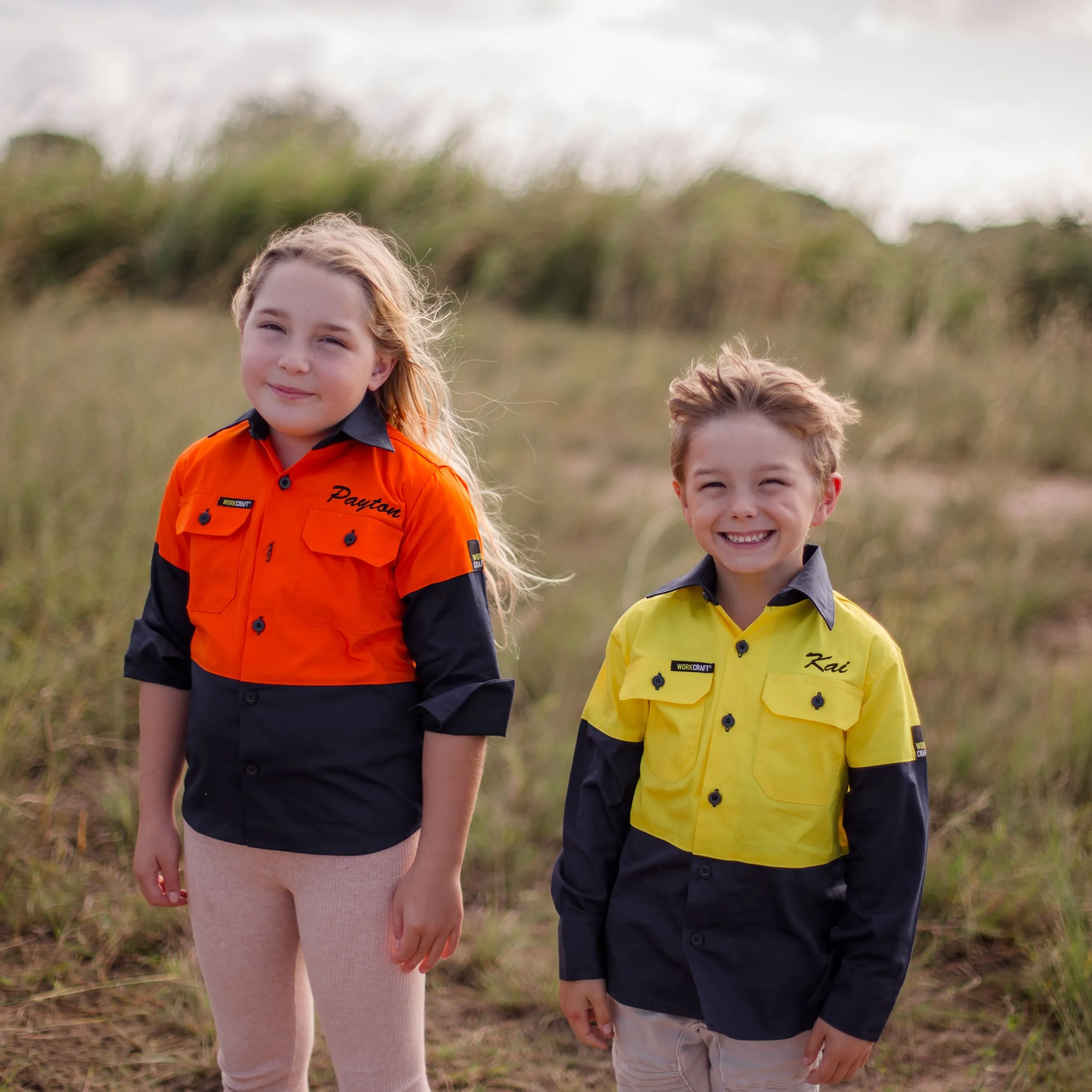 Baby & Kids Personalised Hi Vis Shirts