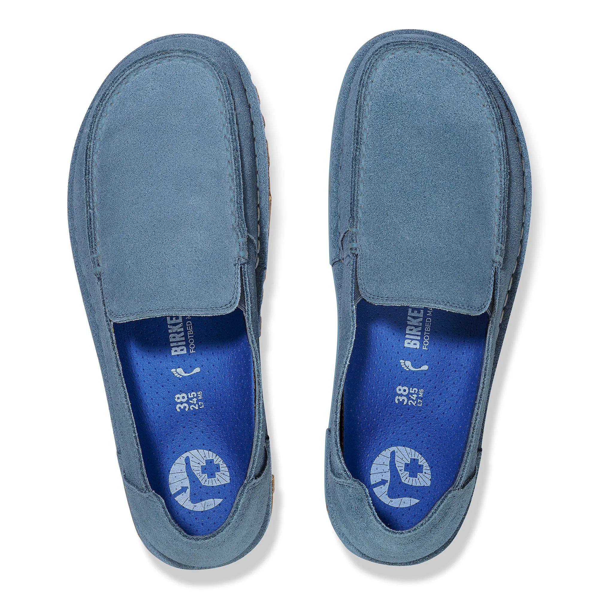 Birkenstock Utti Slip On elemental blue suede