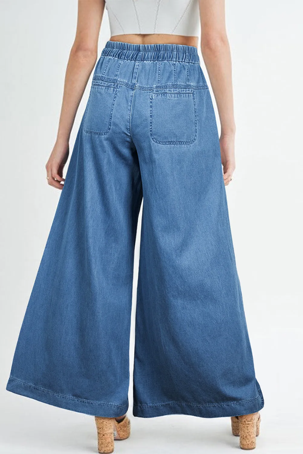 Bohemian Wide Leg Jeans