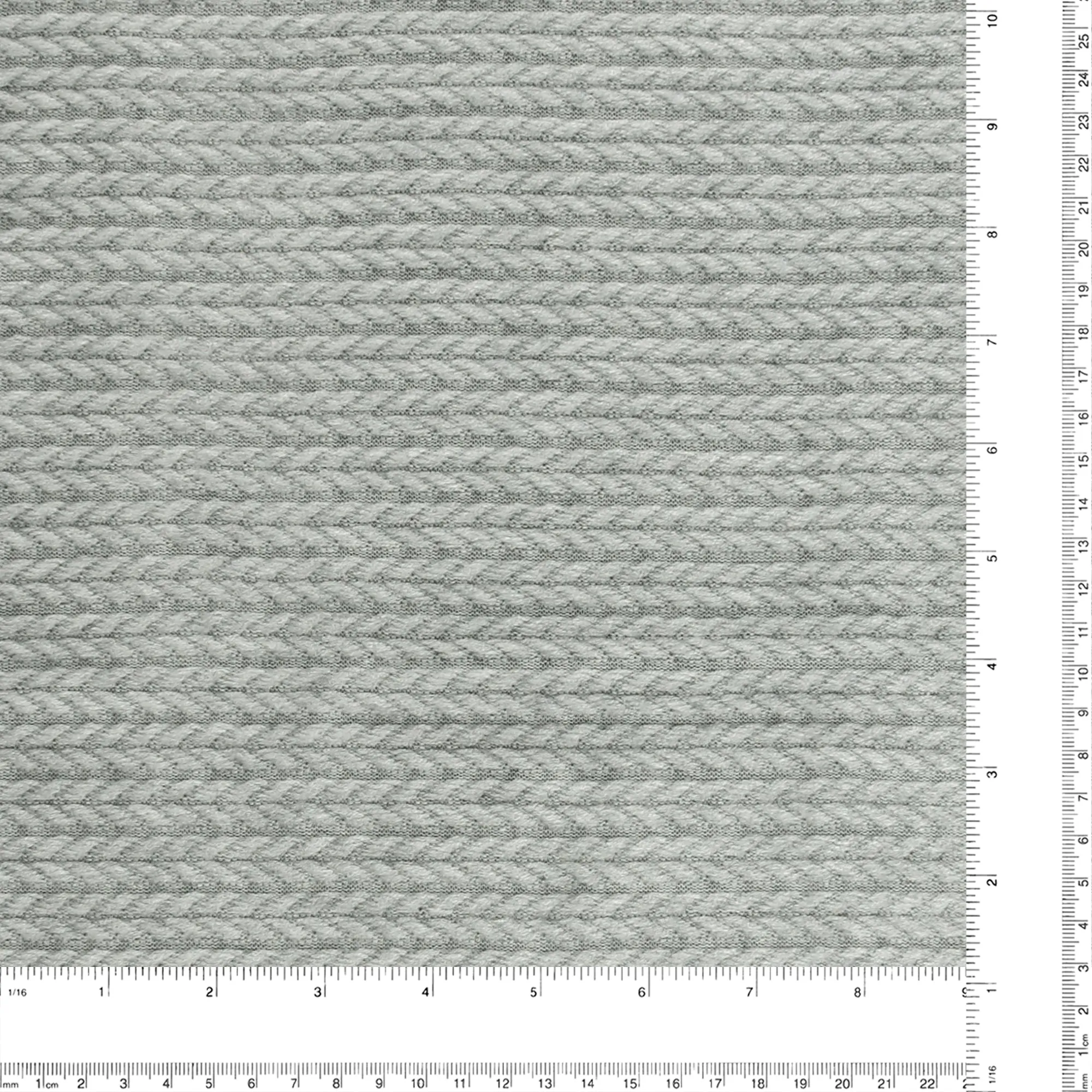 Cable Knit - MAXINE - 001 - Silver