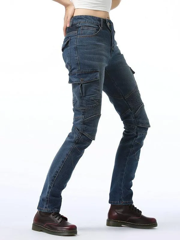 Casual Denim Harley Motorcycle Pants