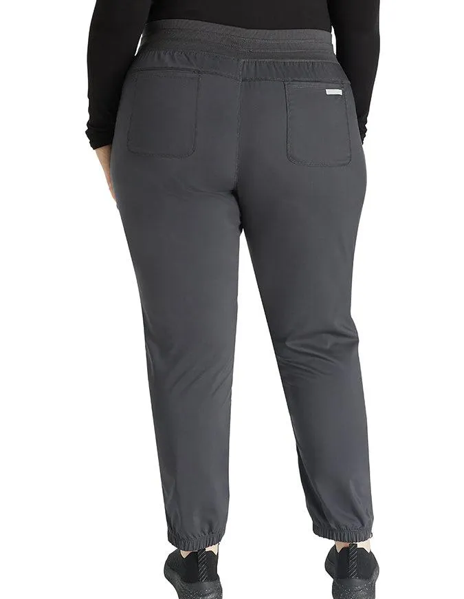 Cherokee Workwear Revolution Women's Natural Rise Tapered Leg Jogger Pant