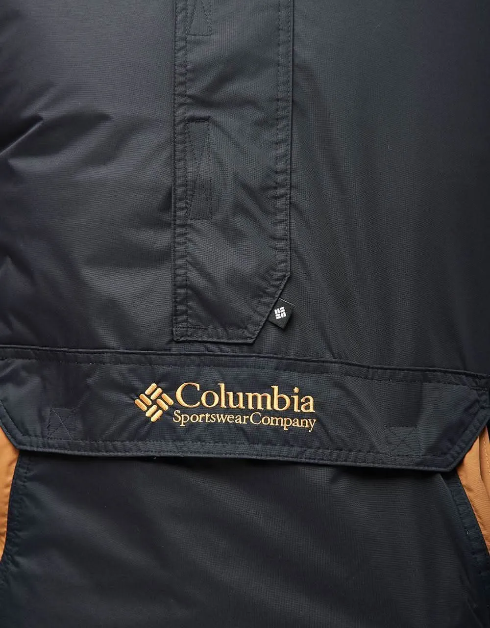 Columbia Challenger™ II Insulated Pullover Jacket - Black/Camel Brown