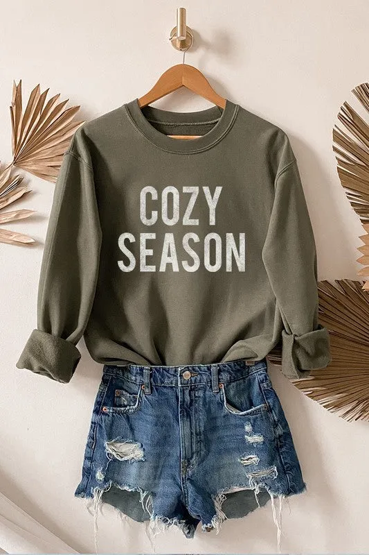 COZY SEASON GRAPHIC SWEATSHIRTS