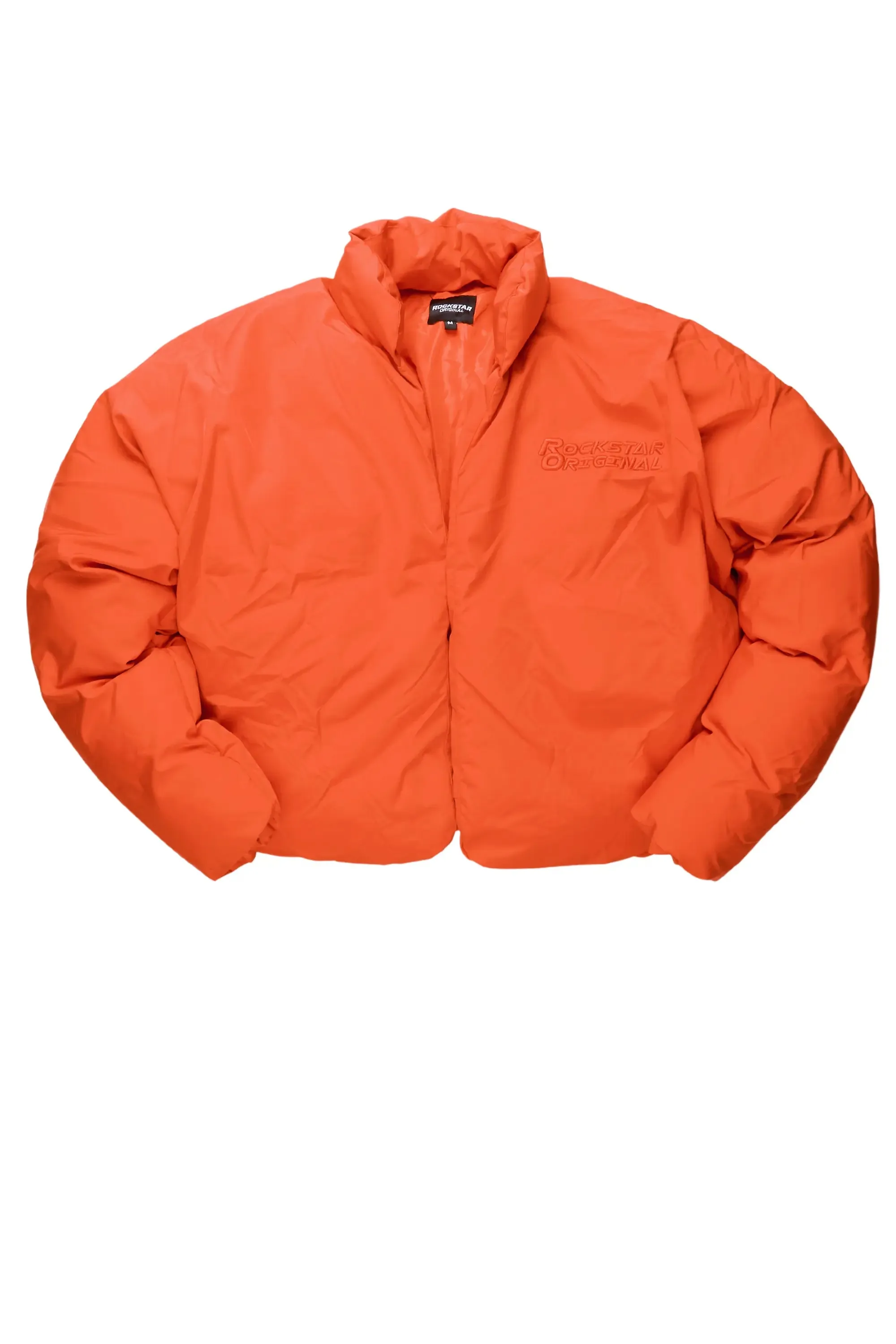 Damien Orange Puffer Jacket