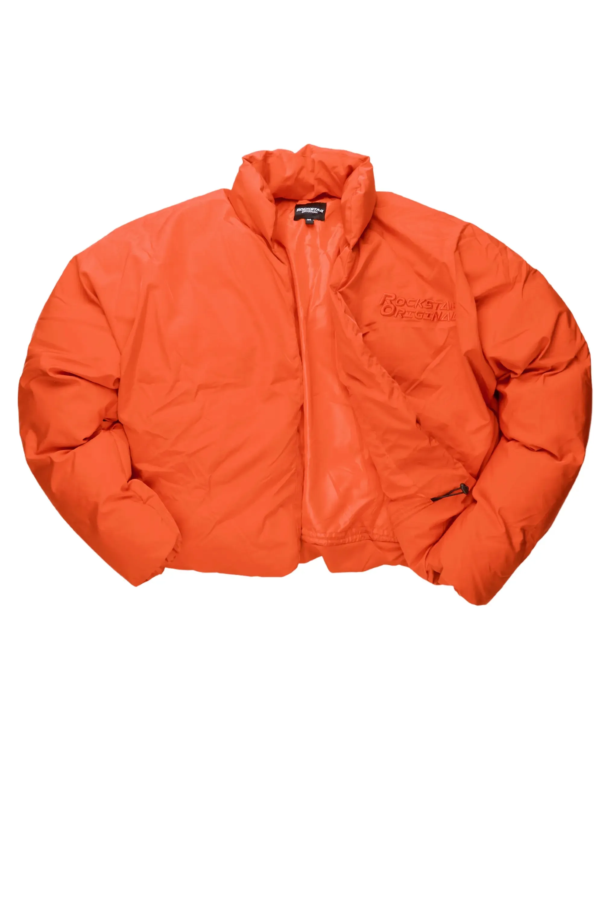 Damien Orange Puffer Jacket