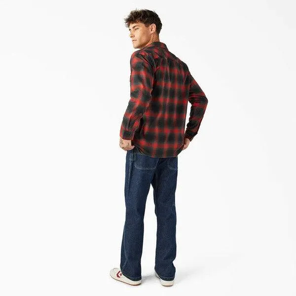 Dickies Skateboarding x Spitfire Wheels Flannel Shirt Red Ochre