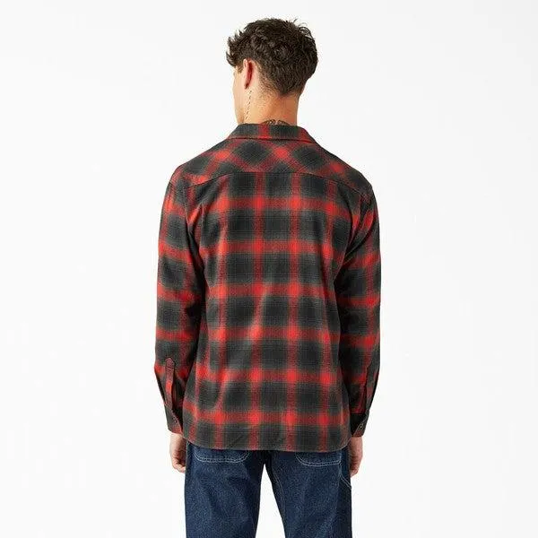 Dickies Skateboarding x Spitfire Wheels Flannel Shirt Red Ochre