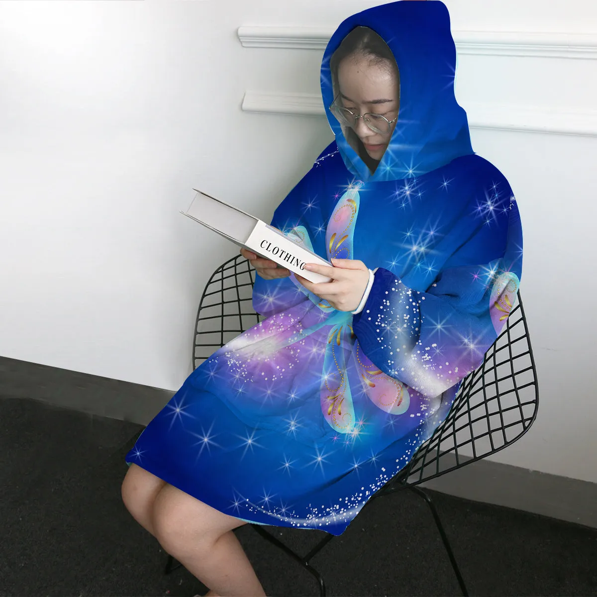 Dragonfly Magic Wearable Blanket Hoodie