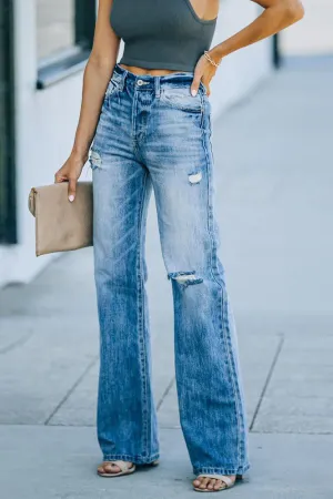 elveswallet Boldly You Wash Wide Leg Jeans