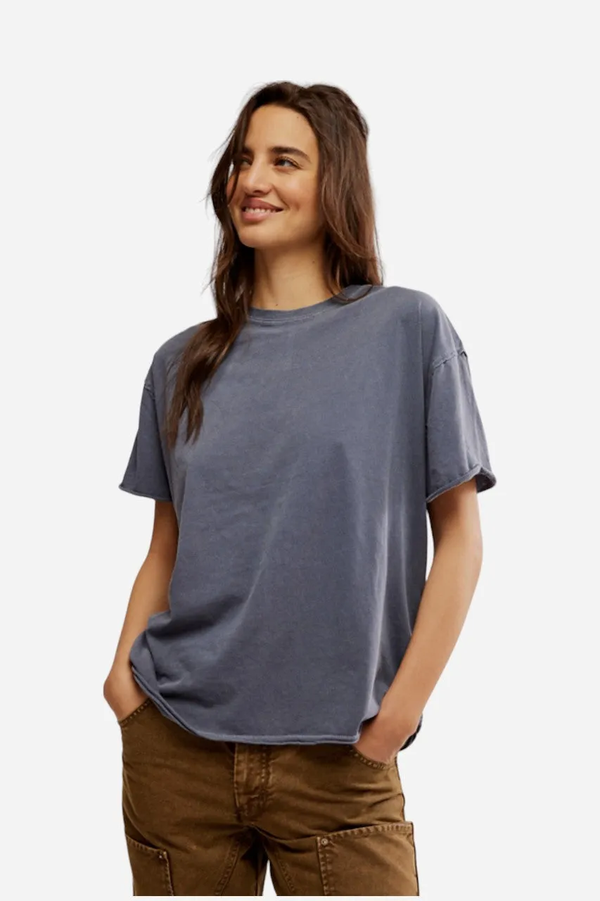 Free People Nina Basic Tee in Big Dipper