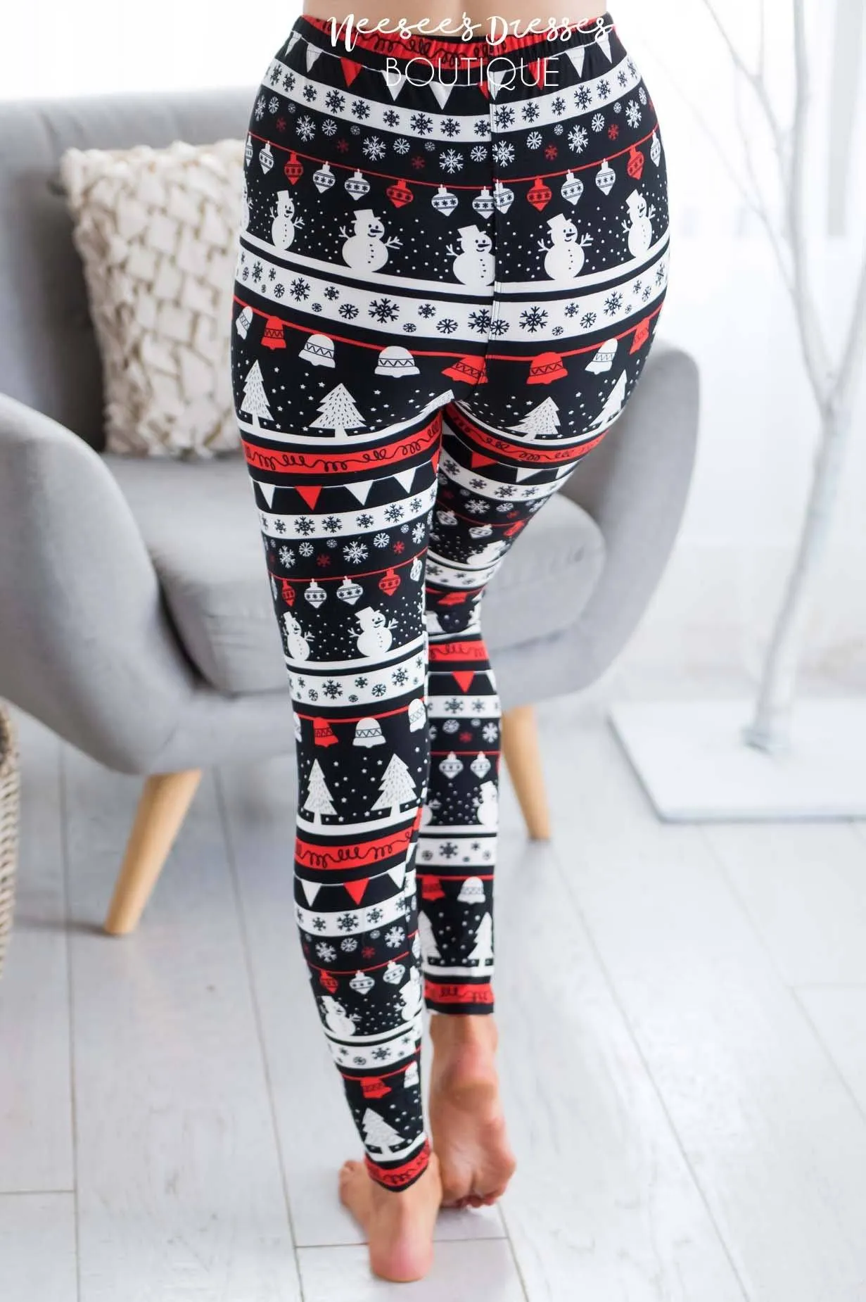 Frosty the Snowman Christmas Leggings