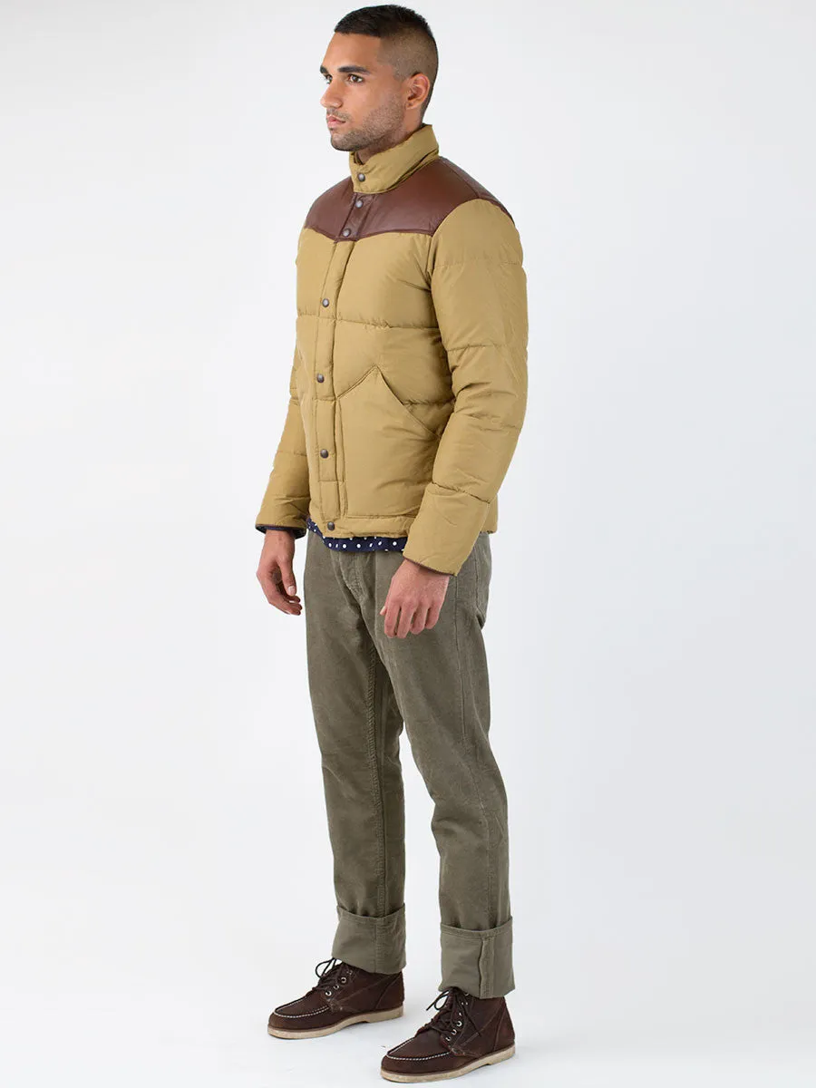 Gillman Down Insulated Jacket in Tan