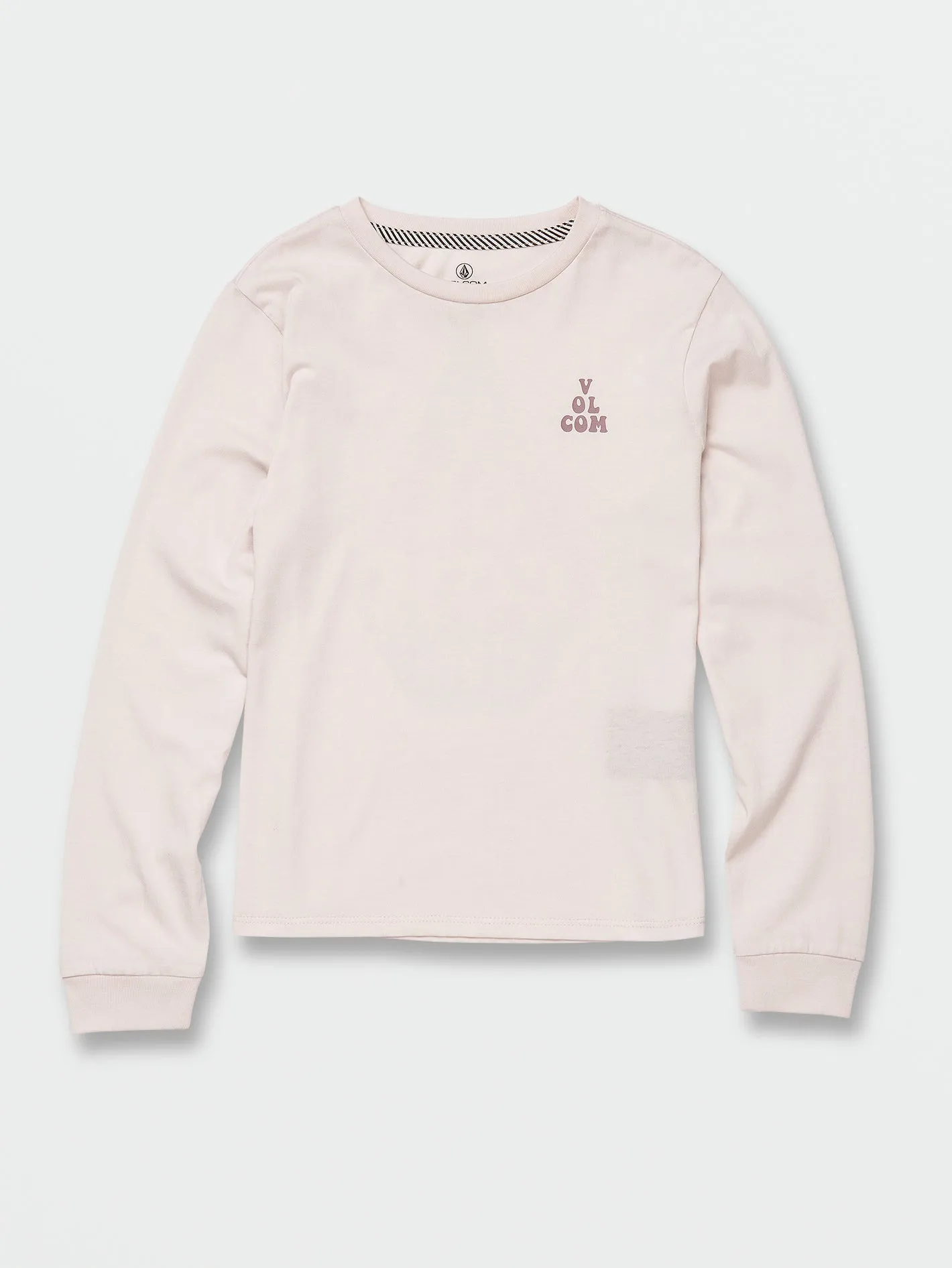 Girls Made From Stoke Long Sleeve Tee - Ash