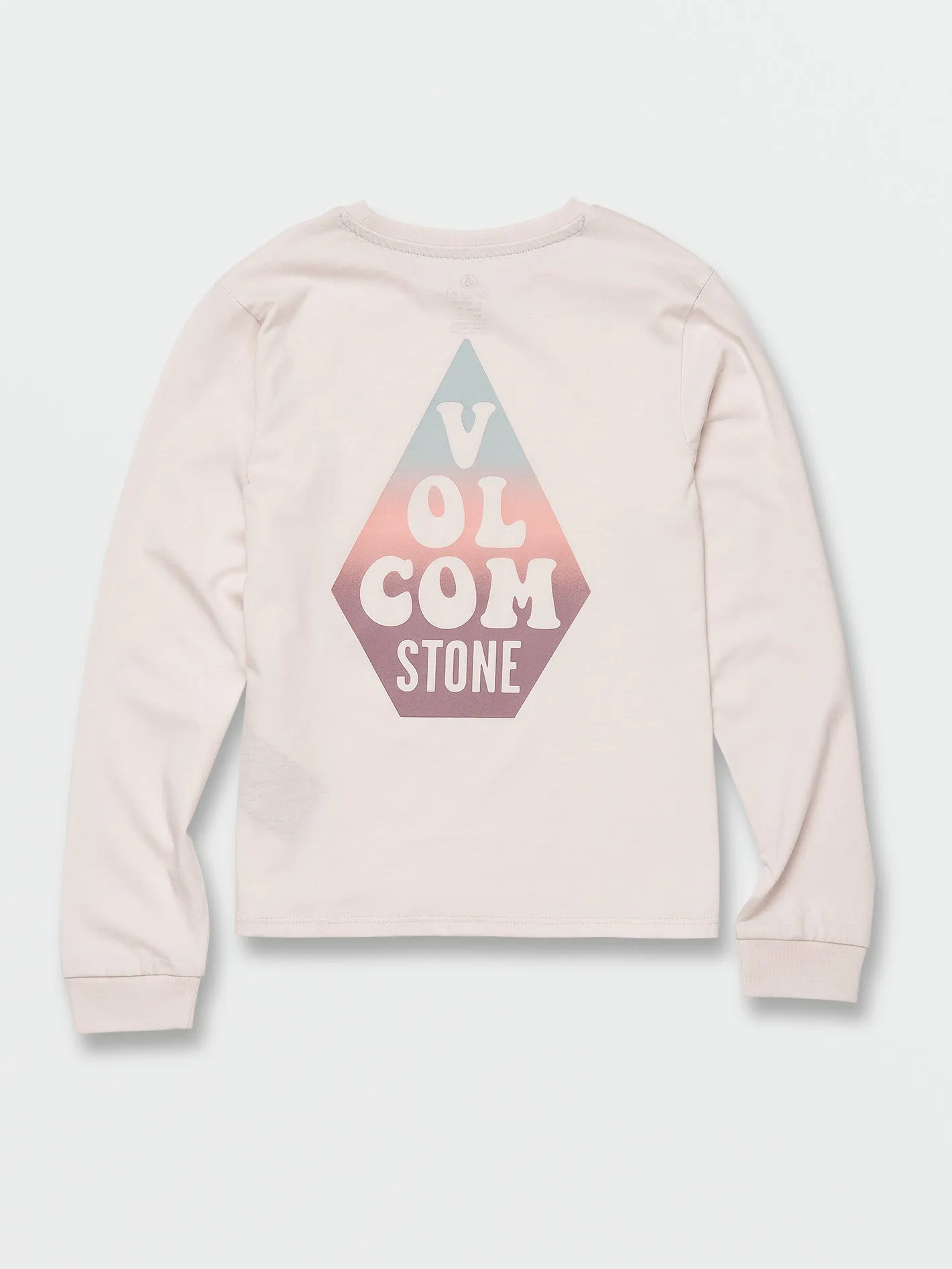 Girls Made From Stoke Long Sleeve Tee - Ash