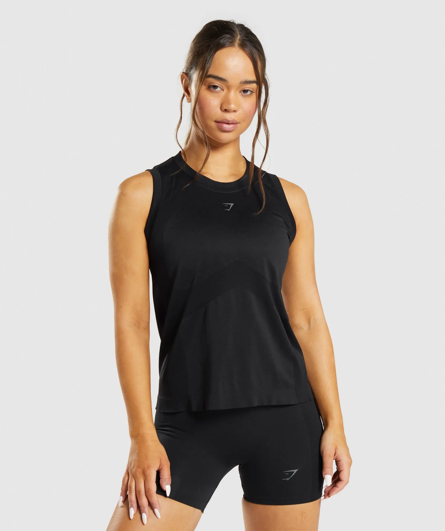 Gymshark Flex Loose Tank Top - Black