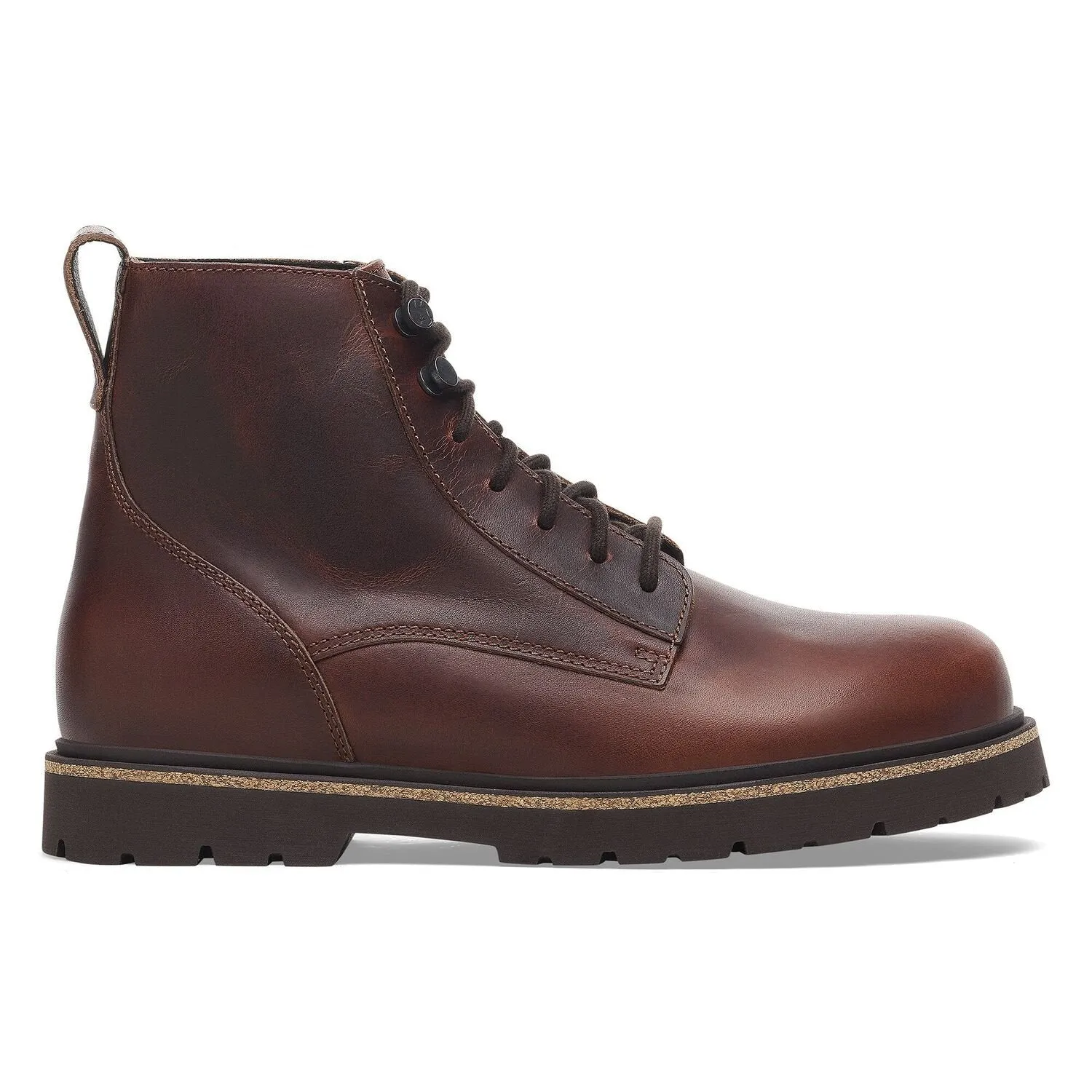 Highwood Lace Mid | Men | Leather | Chocolate