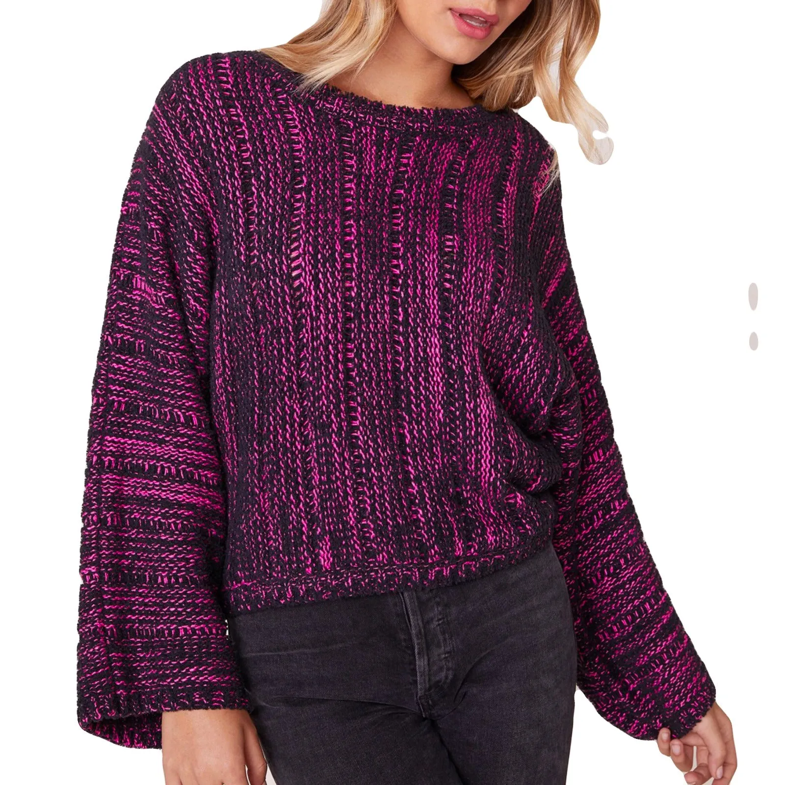 Jack By BB Dakota Wide Sleeves Sweater