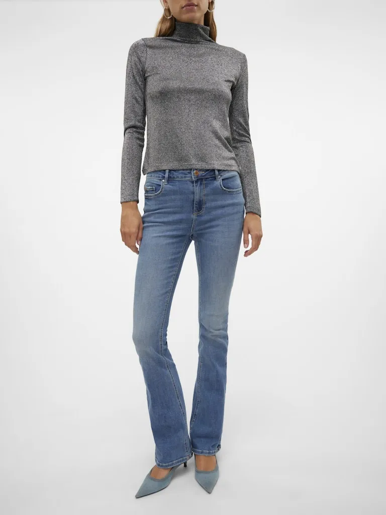 jeans med bootcut vmflash flared pocket jeans