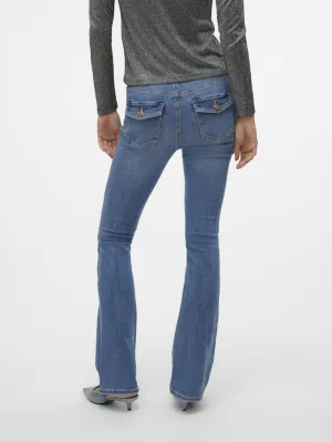 jeans med bootcut vmflash flared pocket jeans