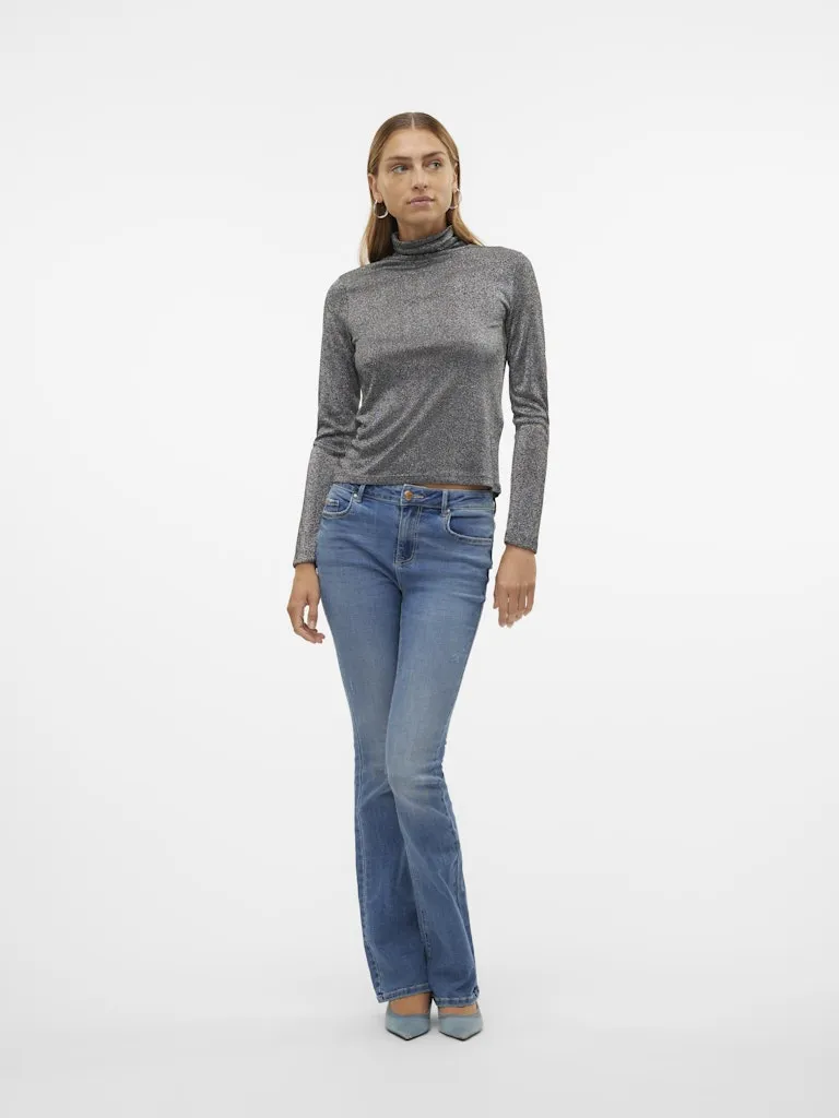 jeans med bootcut vmflash flared pocket jeans