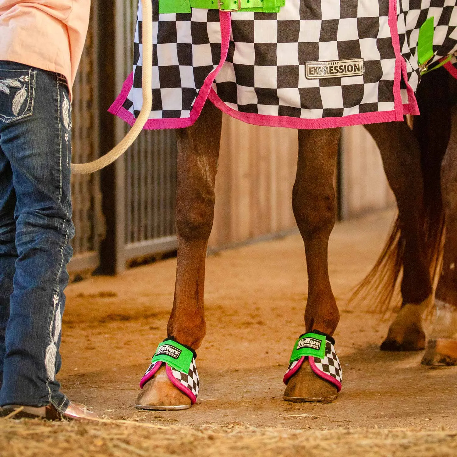 Jeffers Expression Ballistic Bell Boots for Horses