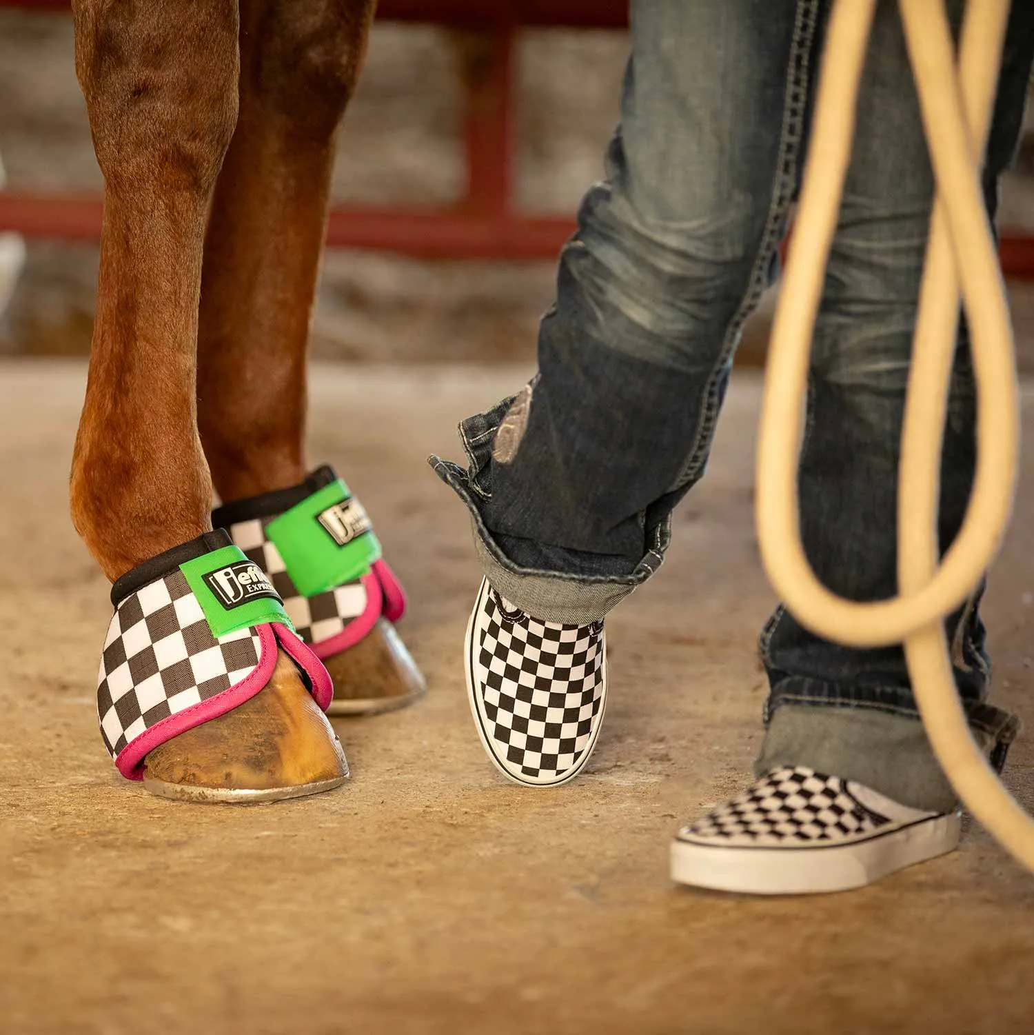 Jeffers Expression Ballistic Bell Boots for Horses