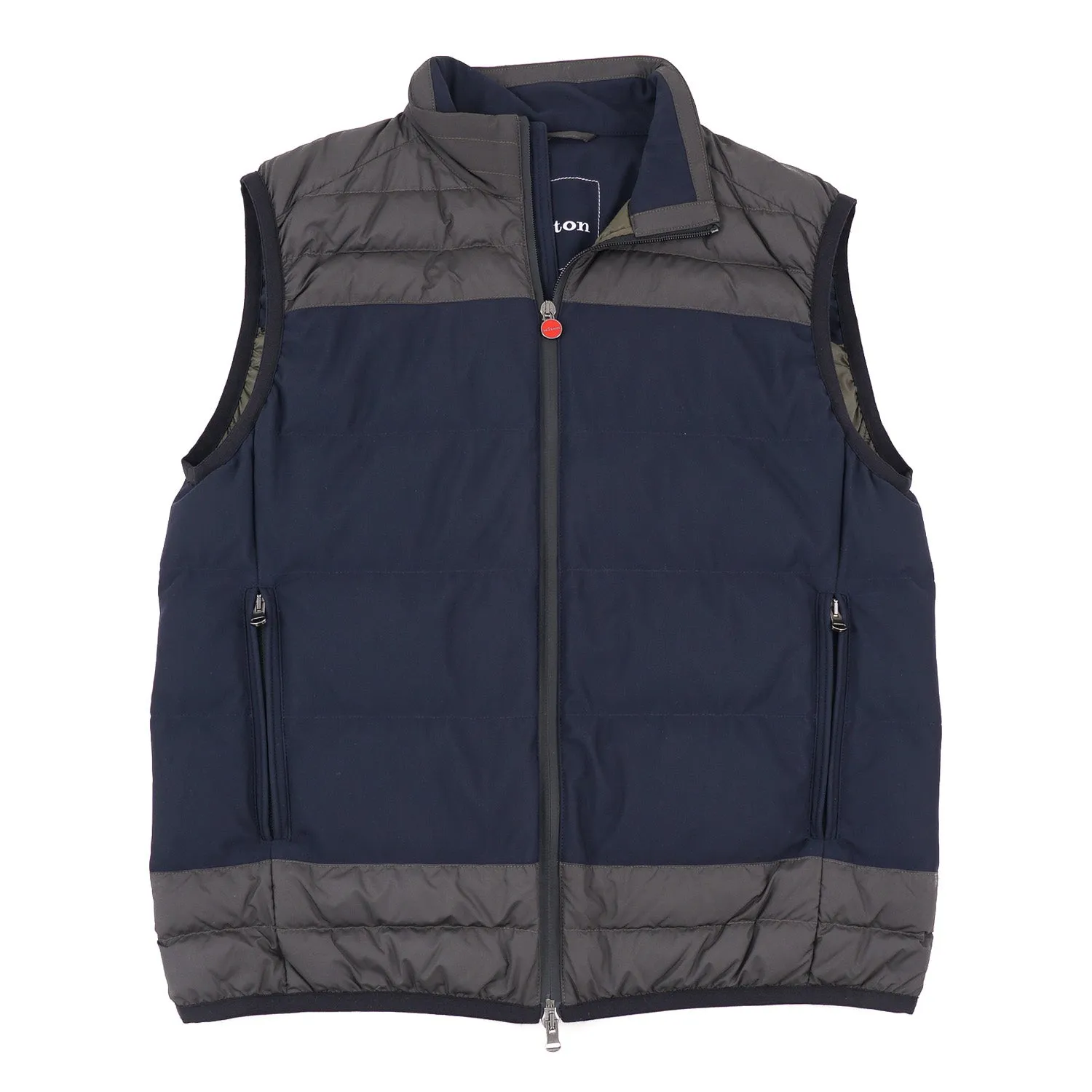 Kiton Quilted Down-Filled Puffer Vest