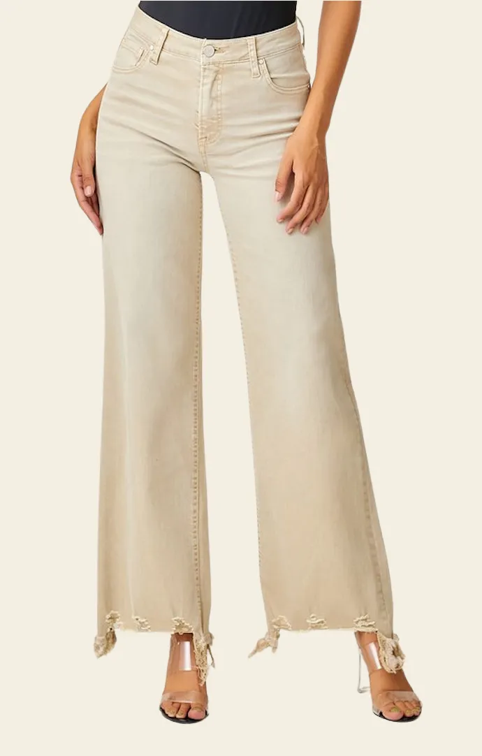 Liv Khaki High Rise Jeans