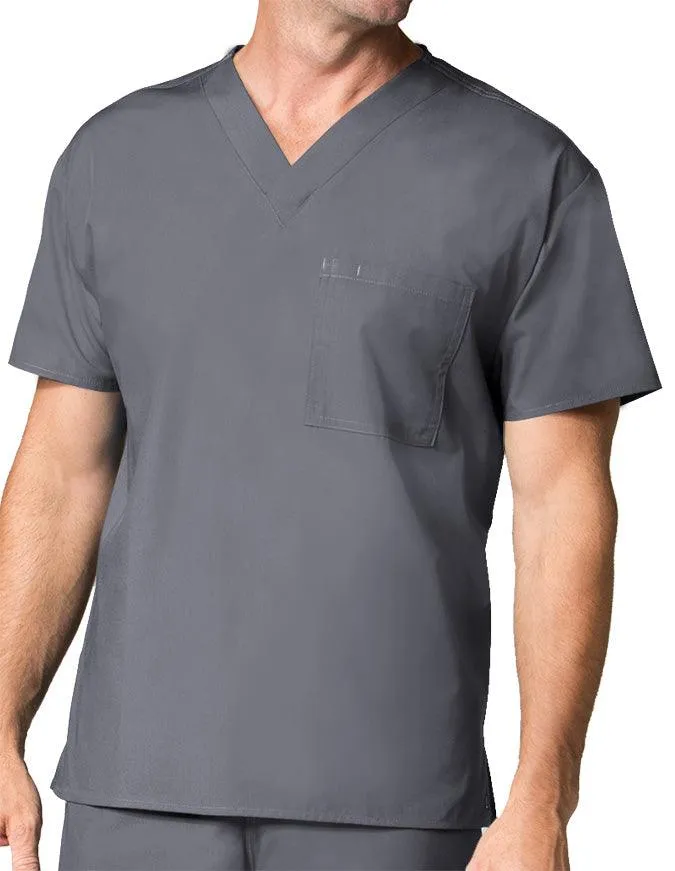 Maevn 28.75 Inch Core Unisex V-Neck Nursing Scrub Top