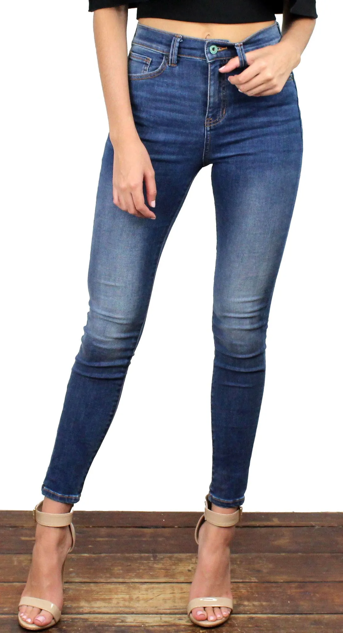 Make You Happy High Waisted Skinny Jeans