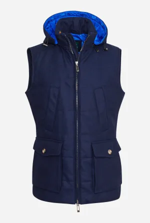 Maund Gilet in Navy