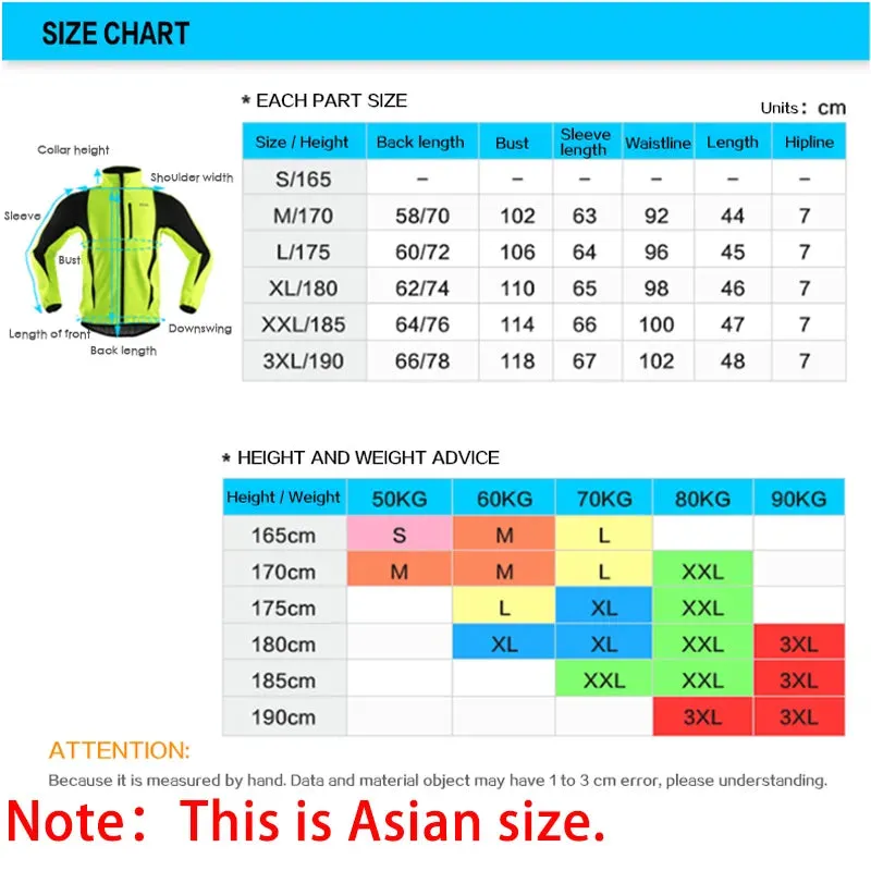 Men Cycling Reflective Jacket Thermal Fleece Winter Windproof Waterproof Jersey Autumn Bicycle Windbreaker MTB Bike Clothing