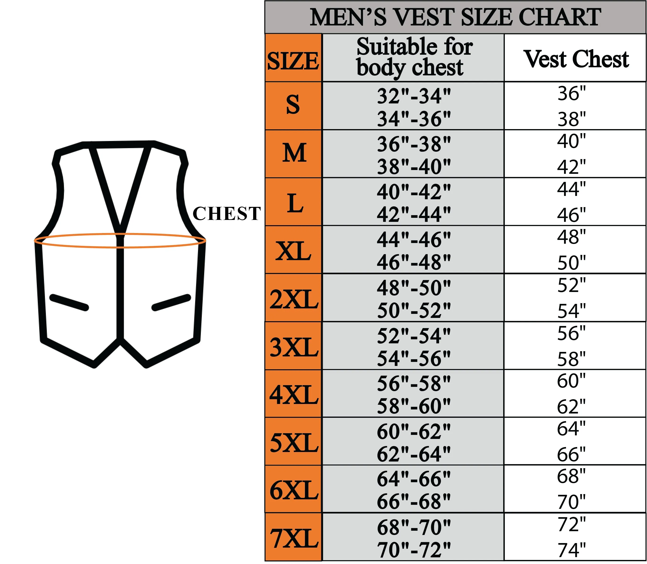 Mens Leather Cargo Vest