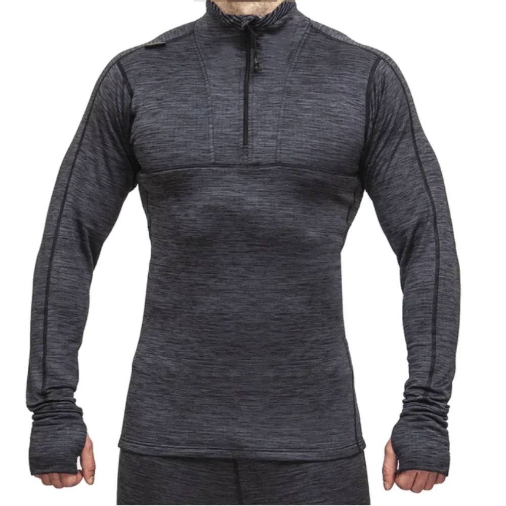 Men's Thermal Shirt “Snow Shield” Extra Warm Black