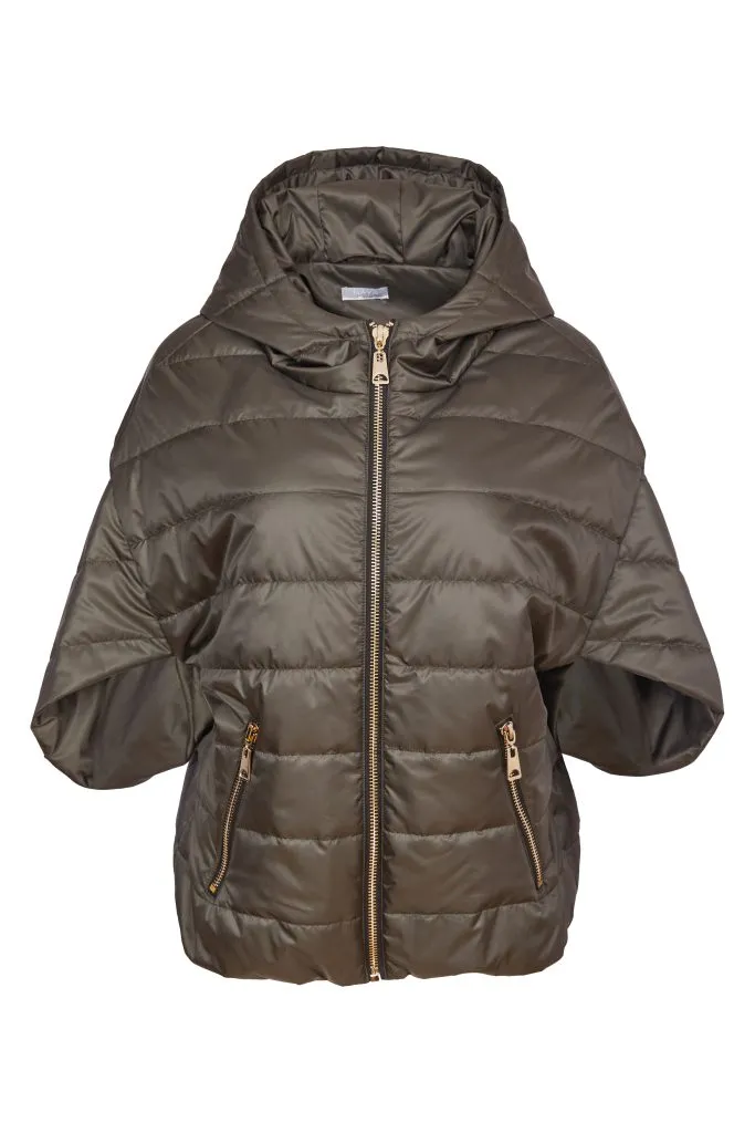 Naya Short padded jacket Sand or Khaki Naw24180