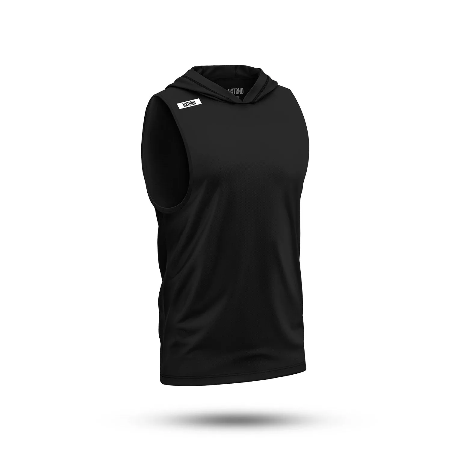 Nxtrnd Team Lightweight Sleeveless Hoodie Black