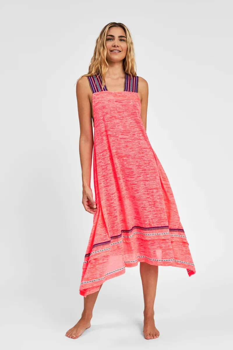 Pitusa St Tropez Dress Cover Up - Pink