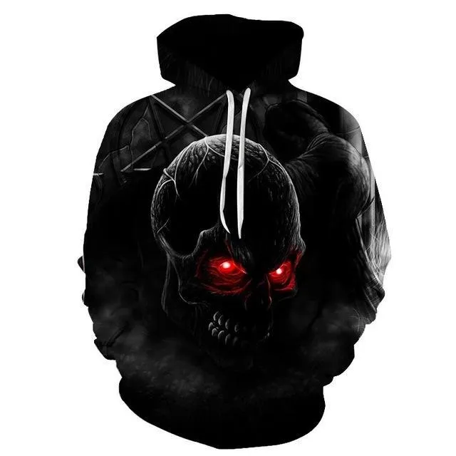 Red Eye Glow Hoodie Shirt