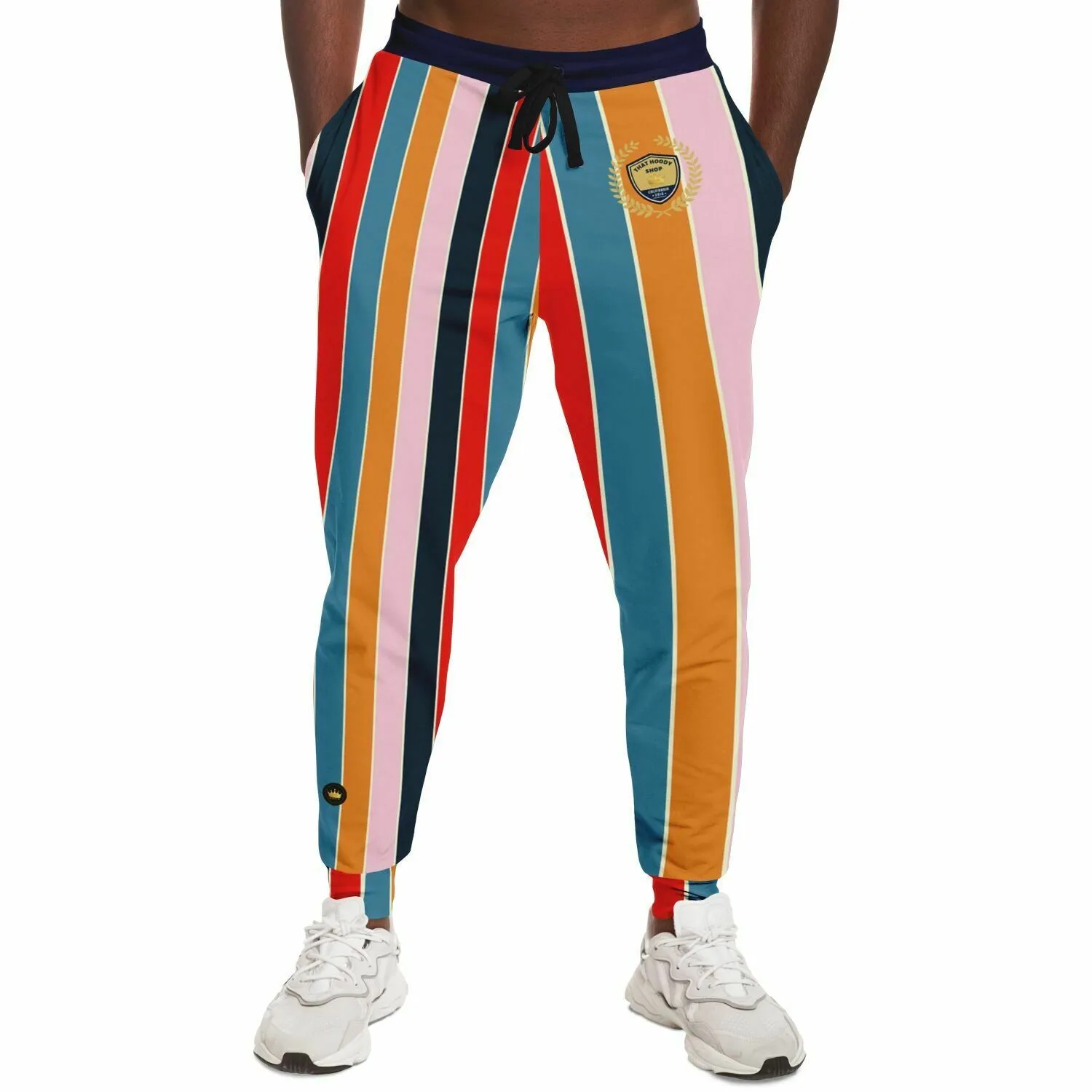 Ruby Morrison Rugby Stripe Eco-Poly Unisex Joggers