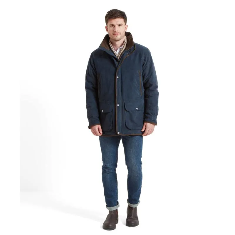 Schoffel Oundle Mens Country Waterproof Coat - Navy