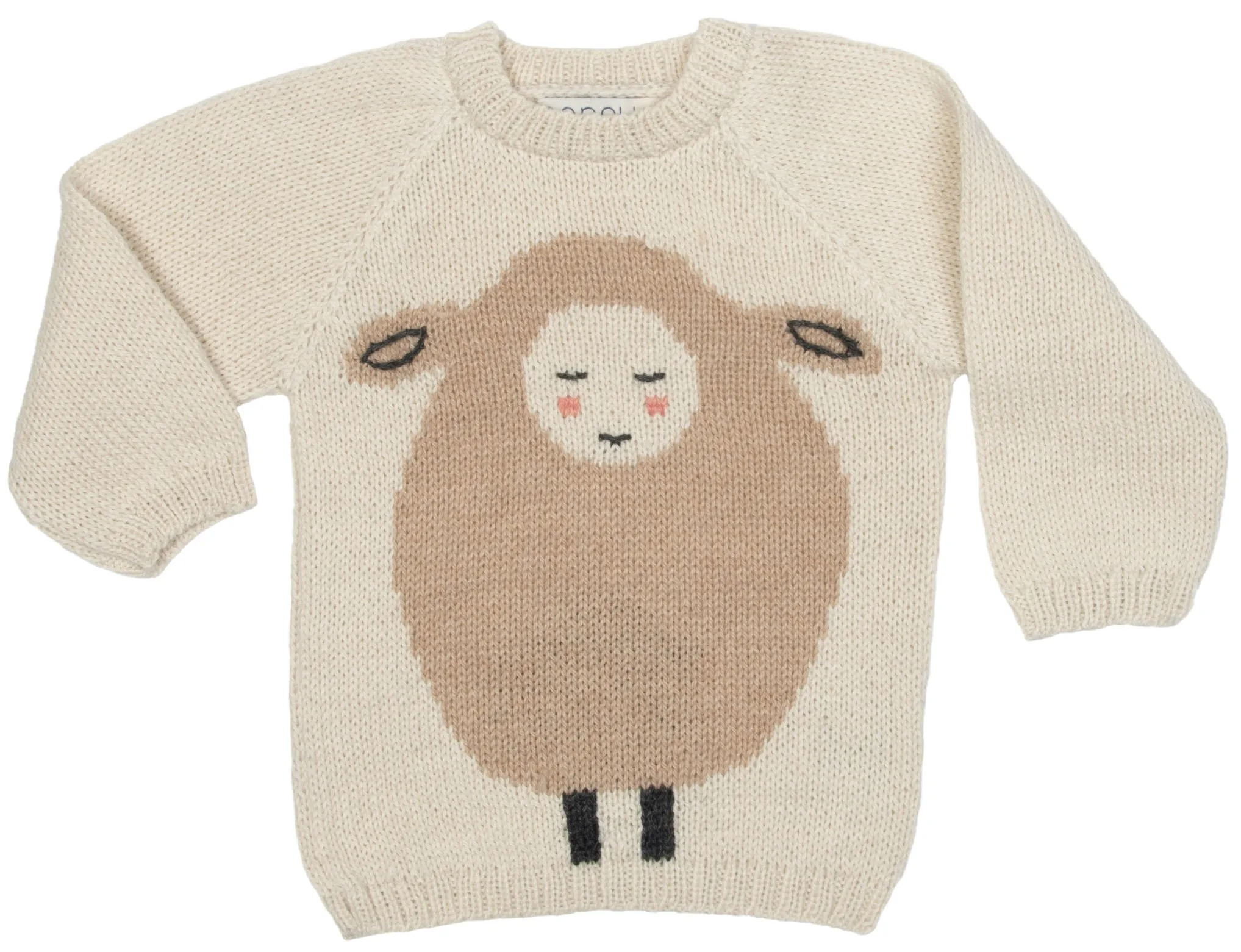 Sheep sweater white (NW186)