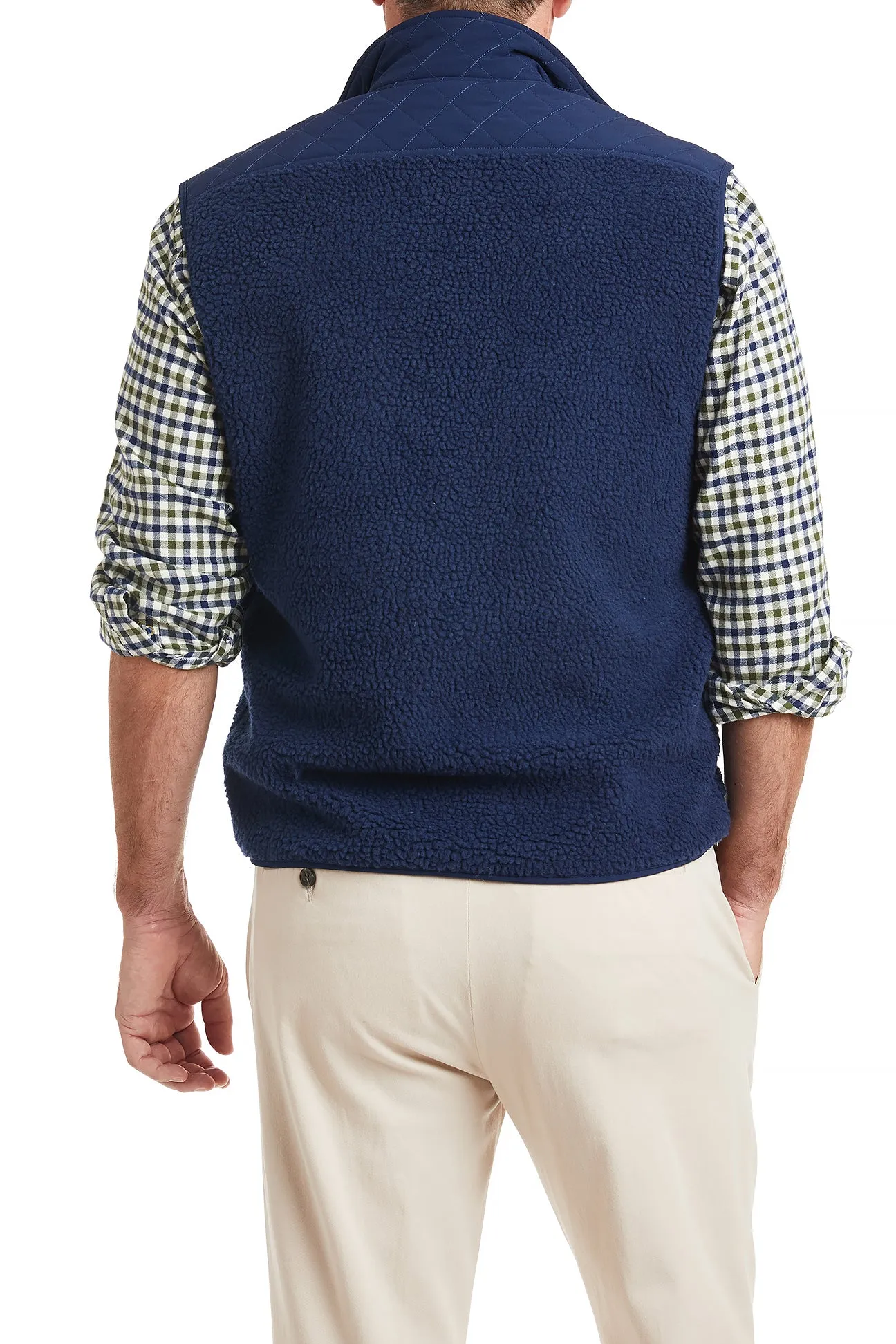 Sherpa Vest Nantucket Navy