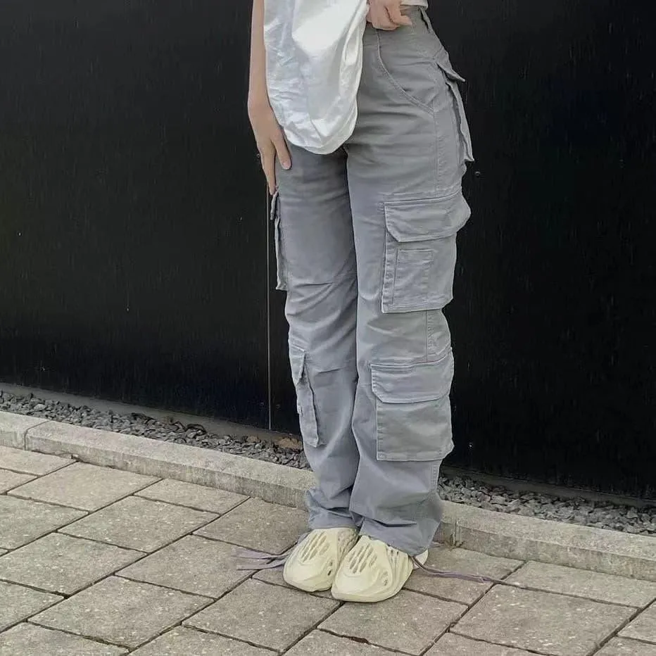 street hip-hop style low-waist pants