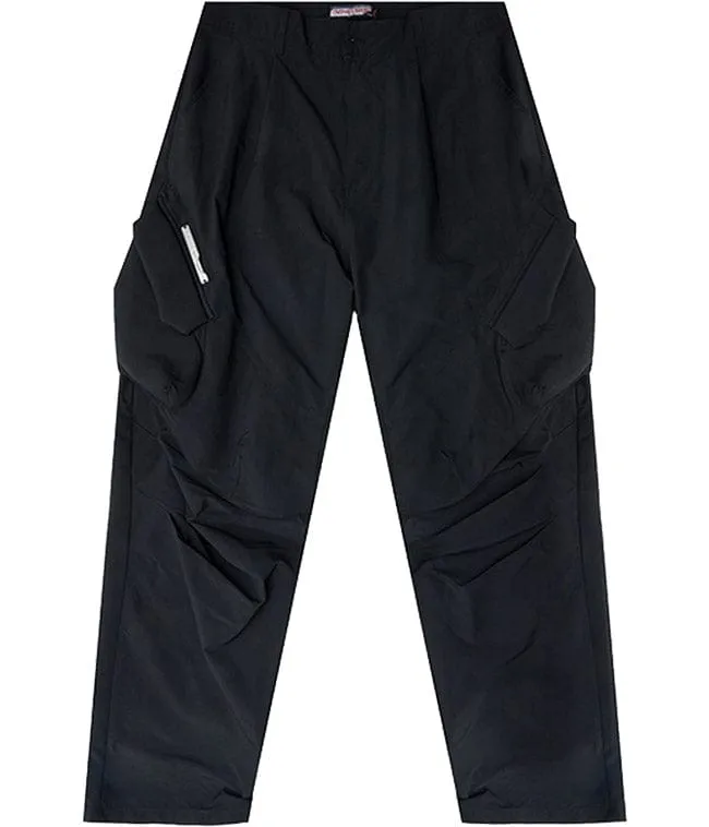 Tactical Cargo Crinkled Pants