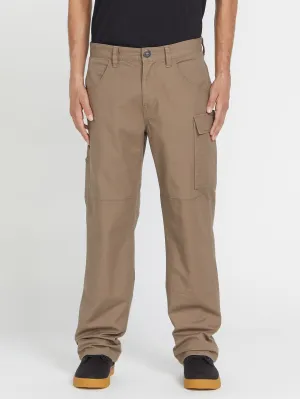 Volcom Workwear Caliper Relaxed Work Pants - Brindle