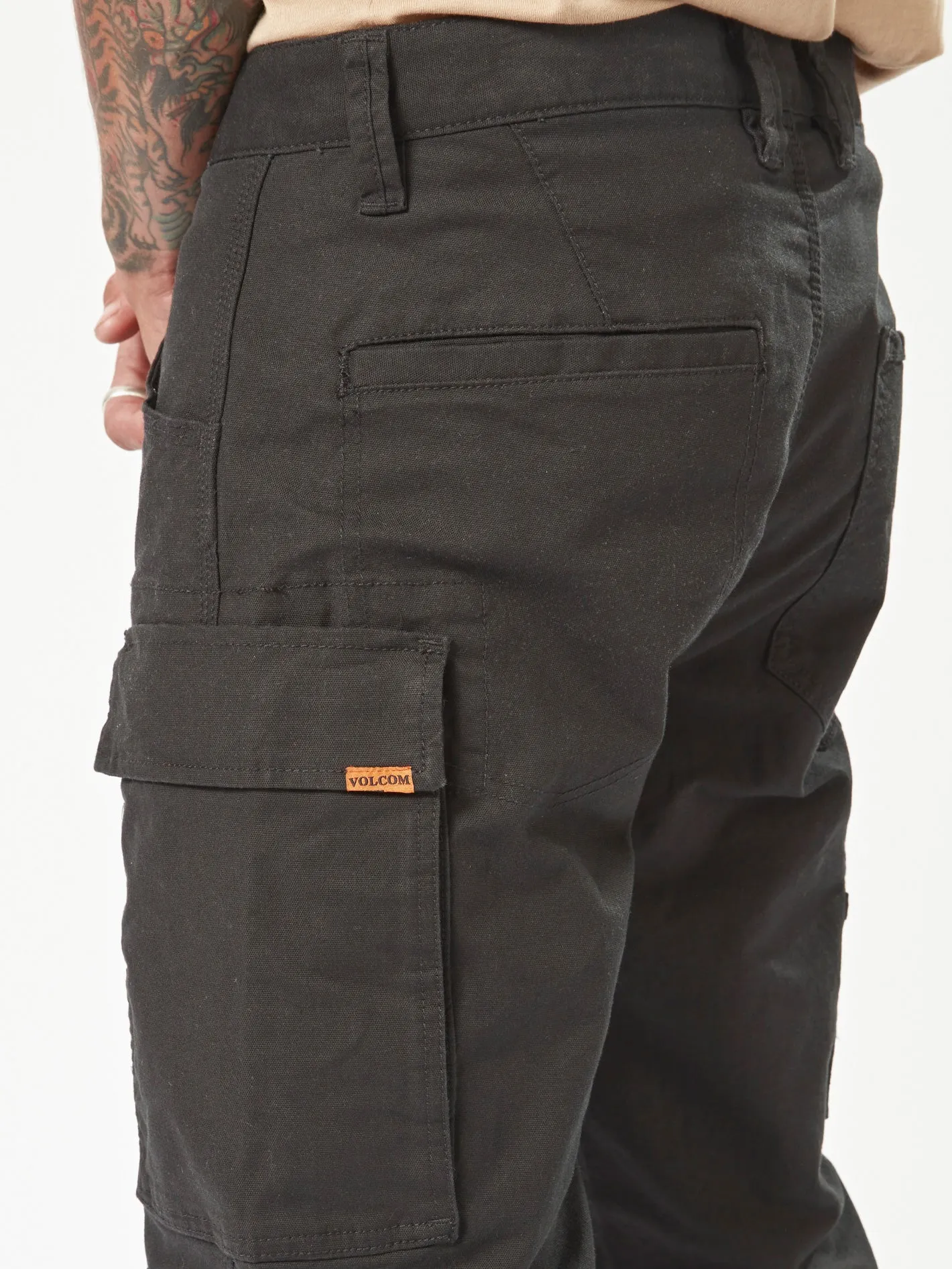 Volcom Workwear Caliper Work Pants - Black